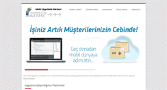 Desktop Screenshot of izmirmobiluygulama.net